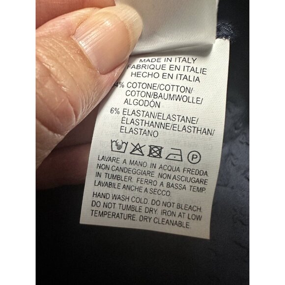 ANTONELLI FIRENZE  BLUE Shift  DRESS SZ 44 EUR/US M 8 US Italy - Picture 10 of 10